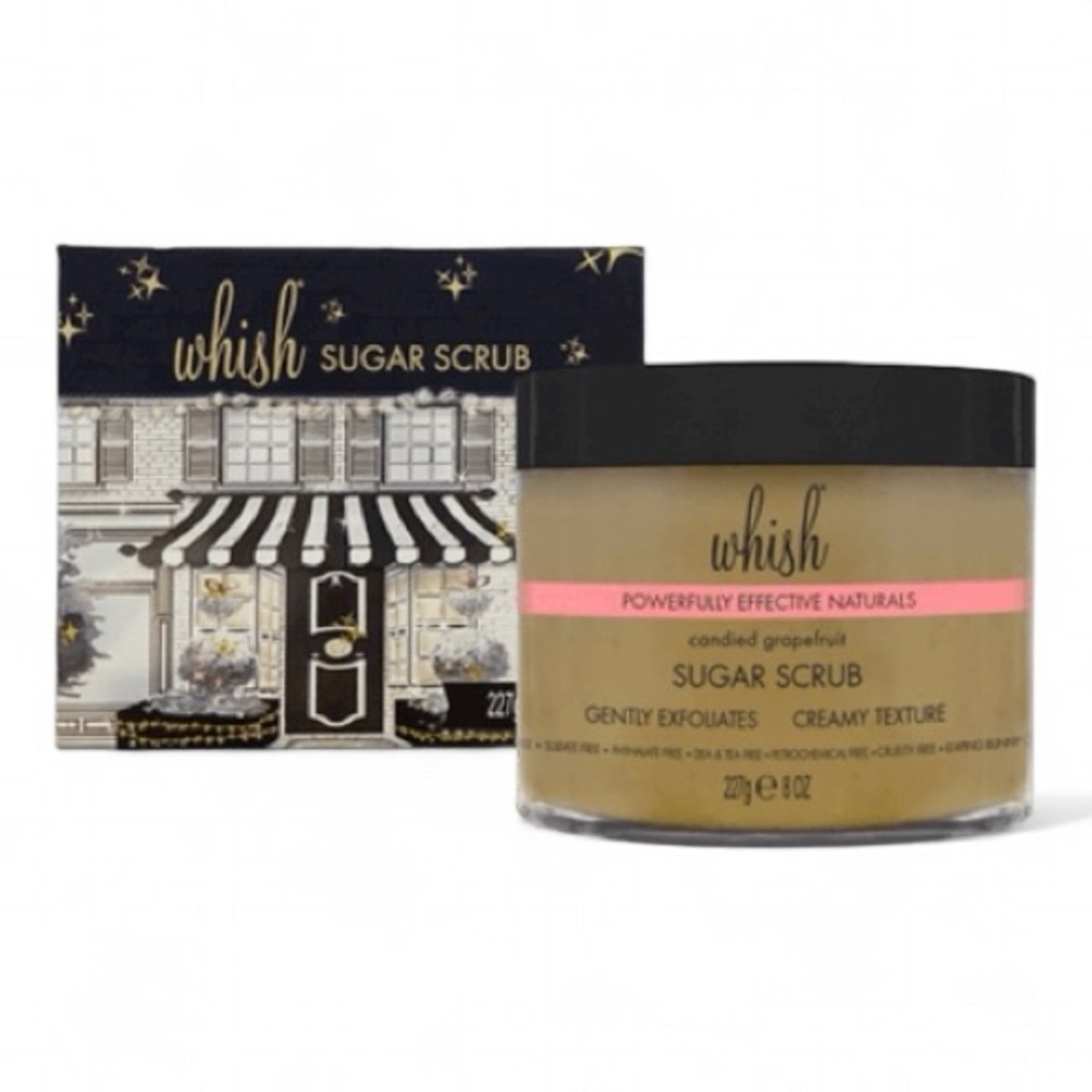 Whish Sugar Scrub - Candied Grapefruit New In Box 8oz